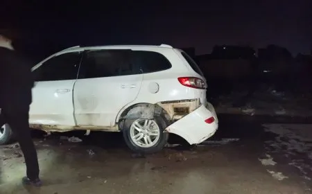 إصابة شخصين في استهداف سيارة جنوب قامشلو