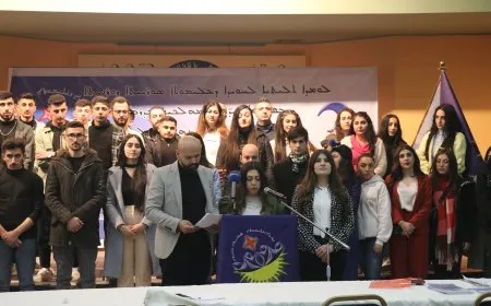 اختتام مؤتمر الشبيبة السريانية بانتخاب رئاسة مشتركة جديدة
