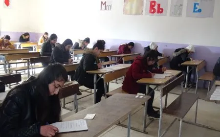 بدء امتحانات الفصل الدراسي الأول  في معهد فيان آمارا في الشهباء