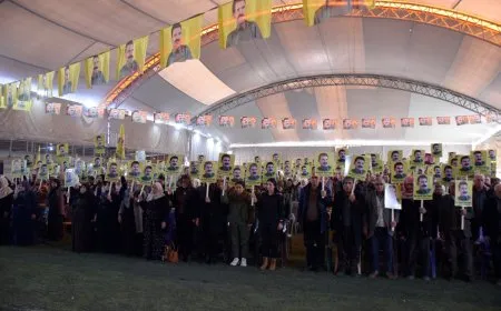 المئات في ديرك وكوباني ينددون بالمؤامرة الدولية