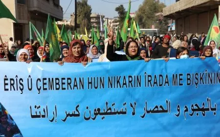 التنديد بالهجوم التركي من أمام مبنى فدراسيون جرحى الحرب