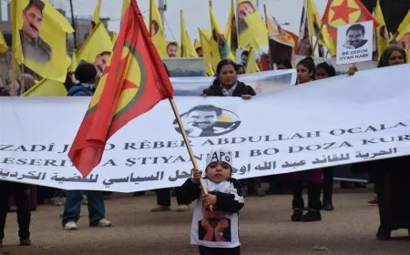تتعالى الأصوات في إقليم شمال وشرق سوريا لحرية القائد عبد الله أوجلان الجسدية 