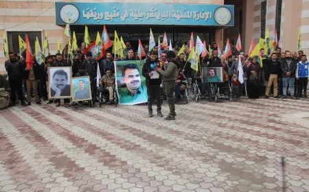 في ذكرى المؤامرة جرحى الحرب وعوائل الشهداء في منبج يعاهدون على تصعيد النضال