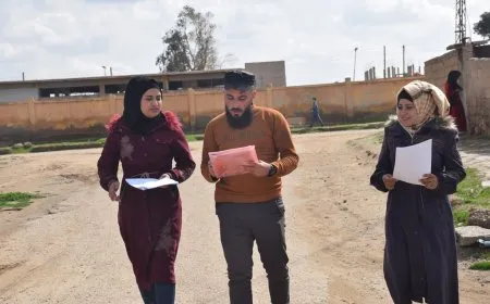 أهالي الشدادي يواصلون جمع التواقيع من أجل الحرية الجسدية للقائد عبد الله أوجلان