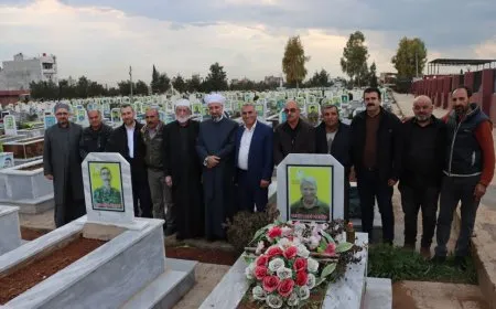 الشيخ الخزنوي يصل إقليم شمال وشرق سوريا بعد 18 عاماً
