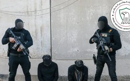 جهاز المخابرات العراقي يعلن عن القاء القبض على متزعمين لداعش خارج الحدود