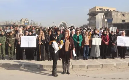 تجمّع نساء زنوبيا يدين جريمة تعنيف شابتين في قرية تل السمن بالرقة 