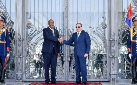 البرهان يتوجه إلى مصر في زيارة رسمية