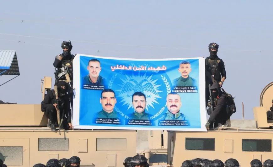 عرض عسكري مهيب تكريماً لـ شهداء "الإنسانية والأمن"