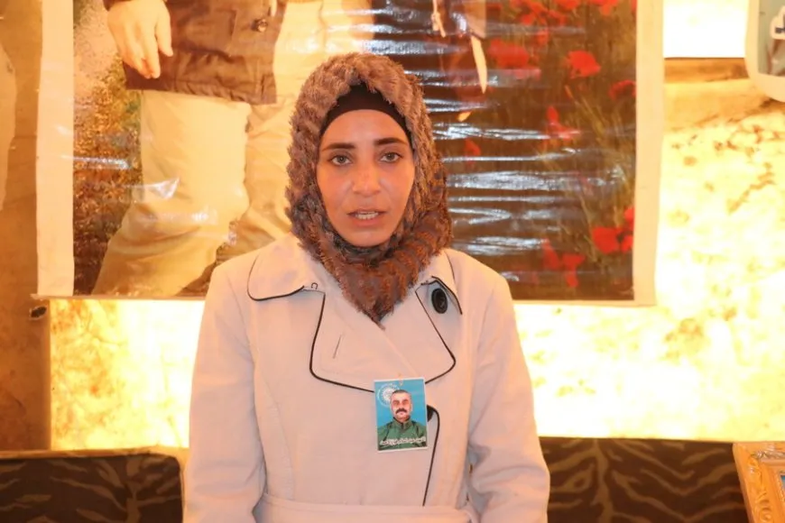 أهالي تل براك يقدمون واجب عزاء الشهيد عبد السلام الأحمد