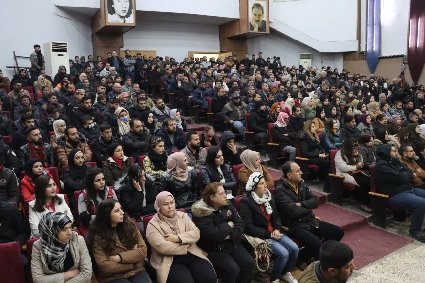 الإدارة الذاتية الديمقراطية تنظم محاضرة حول المؤامرة الدولية بحق القائد عبد الله أوجلان