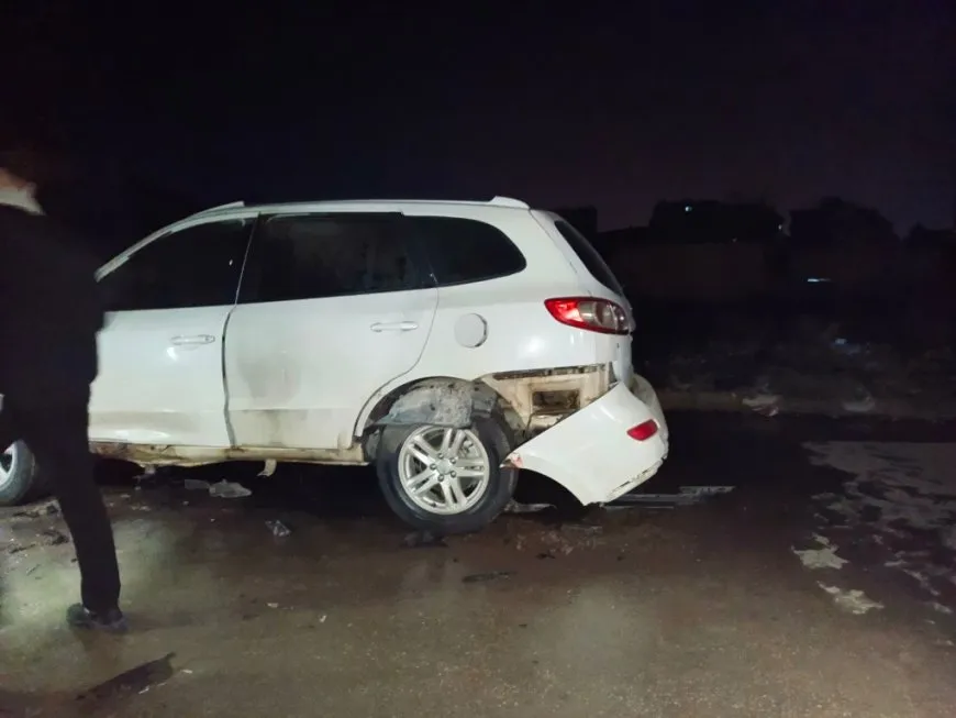 إصابة شخصين في استهداف سيارة جنوب قامشلو