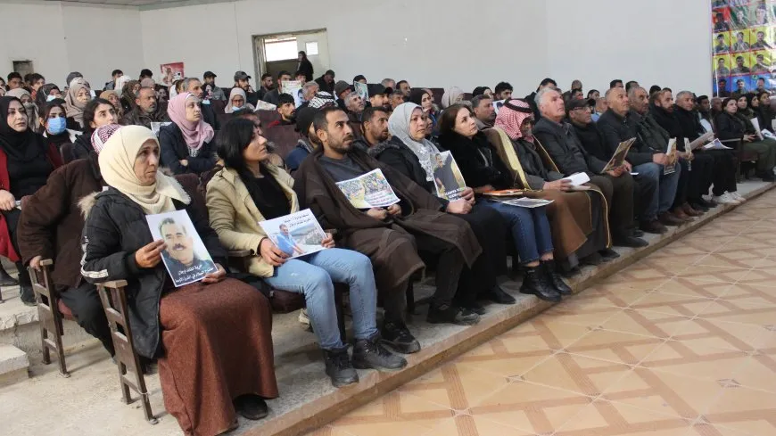 الفعاليات المطالبة بحرية القائد آبو تتوالى في إقليم شمال وشرق سوريا