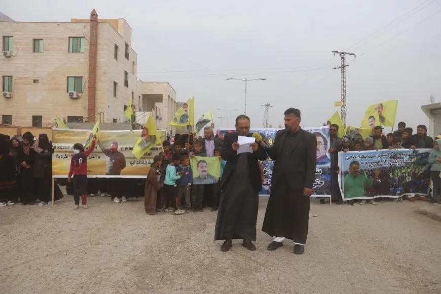 تتعالى الأصوات في إقليم شمال وشرق سوريا لحرية القائد عبد الله أوجلان الجسدية 