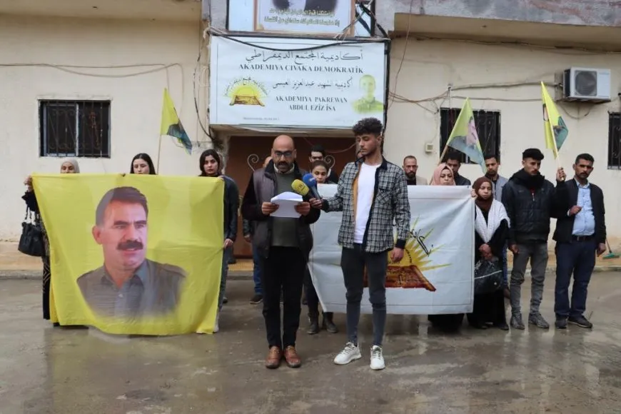 ’ ما نحن فيه من حرية هو بفضل القائد الأممي عبدالله أوجلان‘