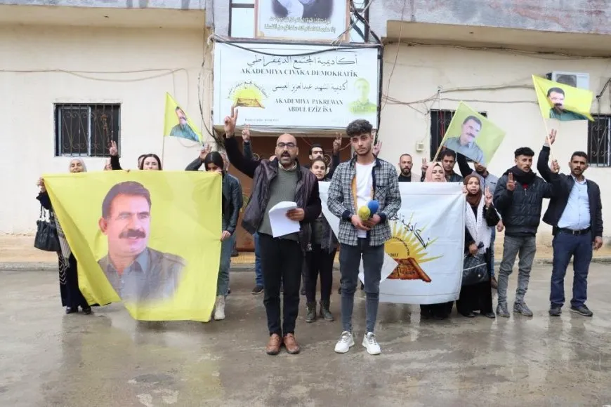 ’ ما نحن فيه من حرية هو بفضل القائد الأممي عبدالله أوجلان‘