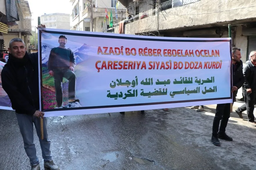 "القائد عبد الله أوجلان صنع التاريخ بأفكاره القائمة على أخوة الشعوب" 