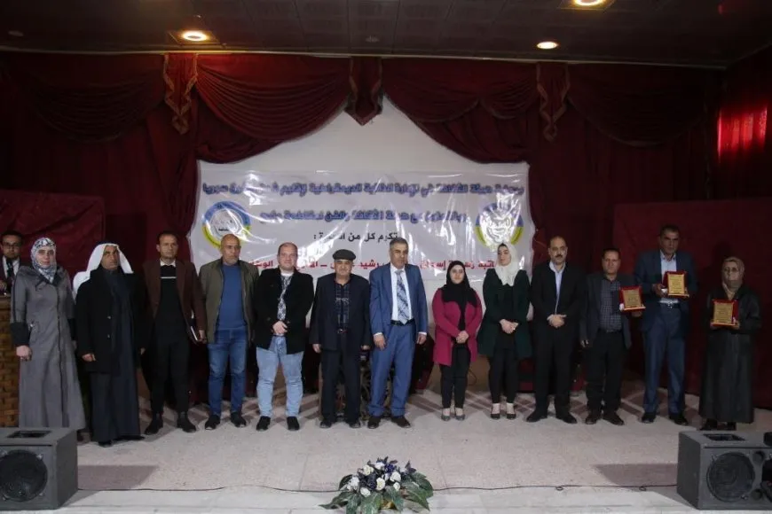 الإدارة الذاتية تكرّم نخبة من مثقفي وأدباء مقاطعة منبج