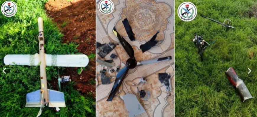 Hêzên Şamê li Hema û Idlibê 7 balafirên bêmirov xistin