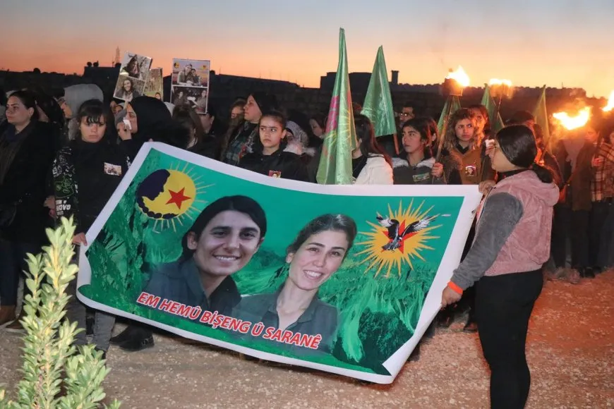 اتحاد المرأة الشابة في حلب يستذكر الشهيدتين سارة وبيشنك