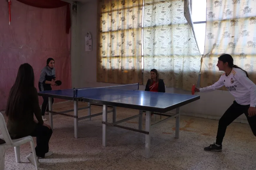 بطولة كرة الطاولة لتنمية مواهب الطلبة في عامودا