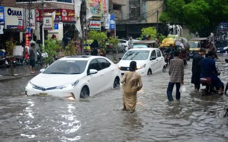 فقدان 29 باكستانياً وإصابة 50 آخرين بأمطار كارثية