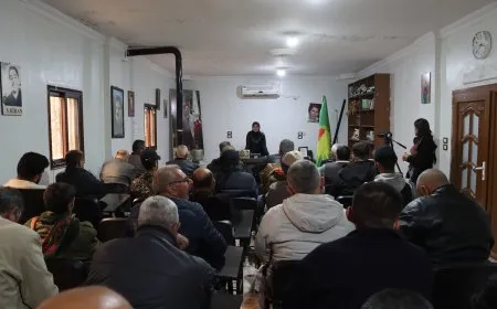 تنظيم دورات تدريبية وتزيين ناحية بمناسبة 8 آذار 