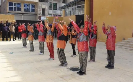 افتتاح ثانوية نموذجية في مقاطعة الرقة
