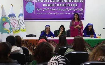 فعاليات 8 آذار: المرأة ركيزة أساسية لبناء مجتمعات حرة وديمقراطية