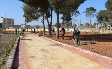 الأسبوع القادم موعد افتتاح حديقة القطار في الرقة