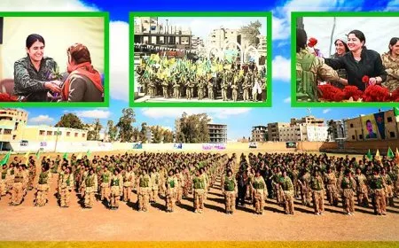 احتفال YPJ باليوم العالمي للمرأة