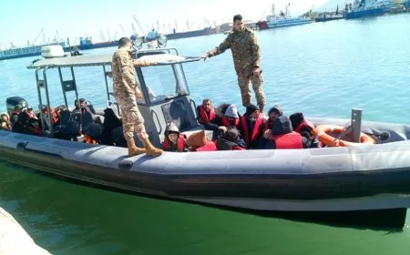 الجيش اللبناني ينقذ 20 سوريا قبالة شاطئ طرابلس