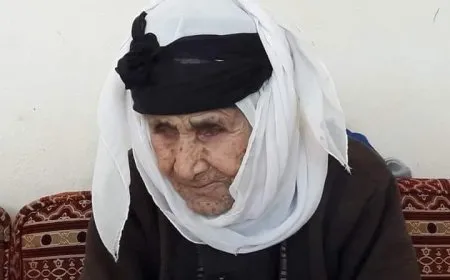 جدة لـ 261 حفيدة وحفيداً.. وفاة أكبر معمرة في كوباني