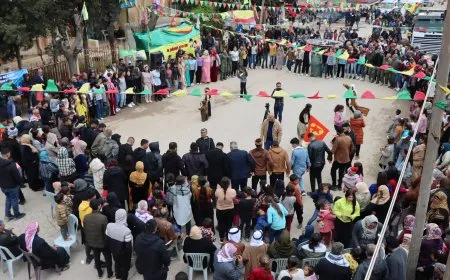 الاحتفال بنوروز في ناحية شيران
