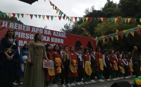 الجالية الكردية في بيروت تتوجّه لساحة نوروز