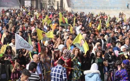 "سنجعل هذا العام مرحلة نضال جديدة نحو سوريا لا مركزية" رسالة نوروز الرقة