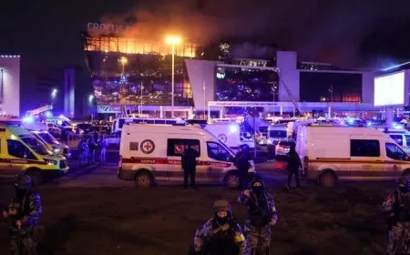 داعش خراسان يتبنى هجوم موسكو وأكثر من 160 قتيلاً وجريحاً حتى الآن