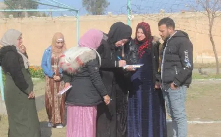 انتهاء جمع التواقيع لحرية القائد عبد الله أوجلان الجسدية في الشدادي