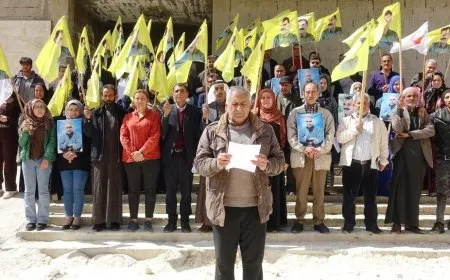 جمع 30 ألف توقيع في عين عيسى وكري سبي من أجل حرية القائد الجسدية 