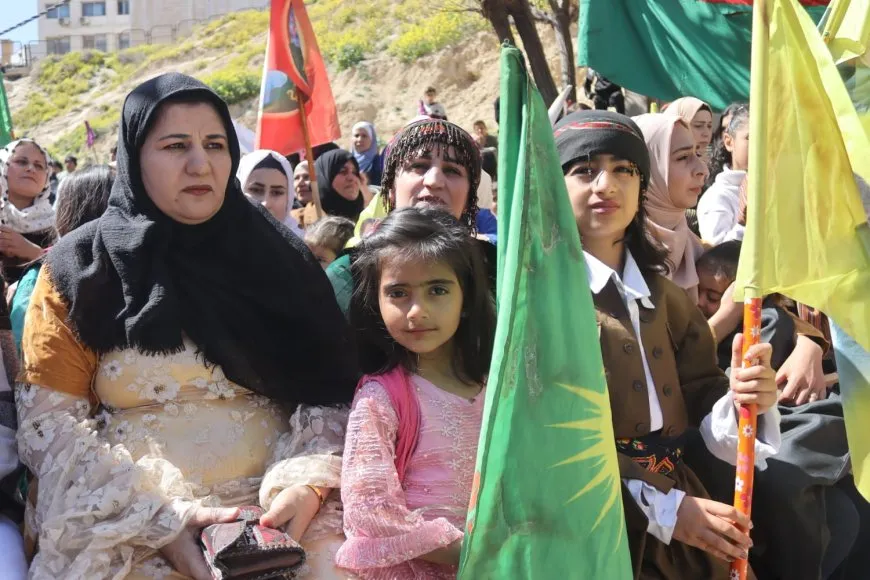 فعالية جماهيرية بمناسبة 8 آذار في العاصمة السورية دمشق