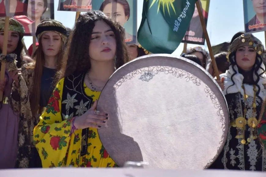مشاهد متنوعة من فعاليات اليوم العالمي للمرأة في إقليم شمال وشرق سوريا وحلب