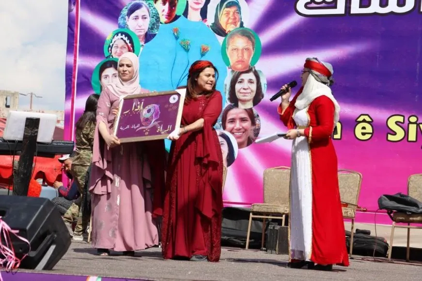 مشاهد متنوعة من فعاليات اليوم العالمي للمرأة في إقليم شمال وشرق سوريا وحلب
