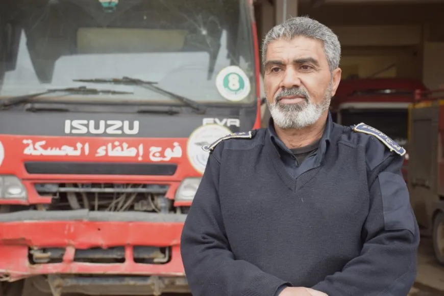 فوج إطفاء الحسكة يعلن جاهزيته لأي طارئ
