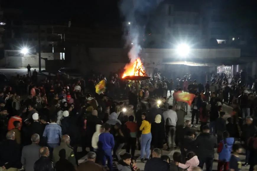 احتفالات وإيقاد شعلة نوروز في قامشلو وجل آغا