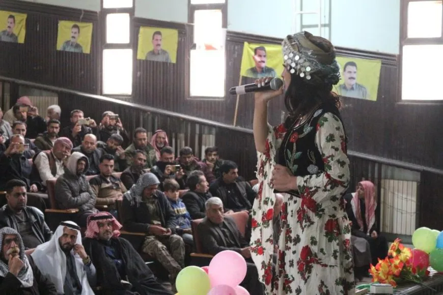 استمرار فعاليات الاحتفال بنوروز وإيقاد شعلتها في مقاطعة الفرات