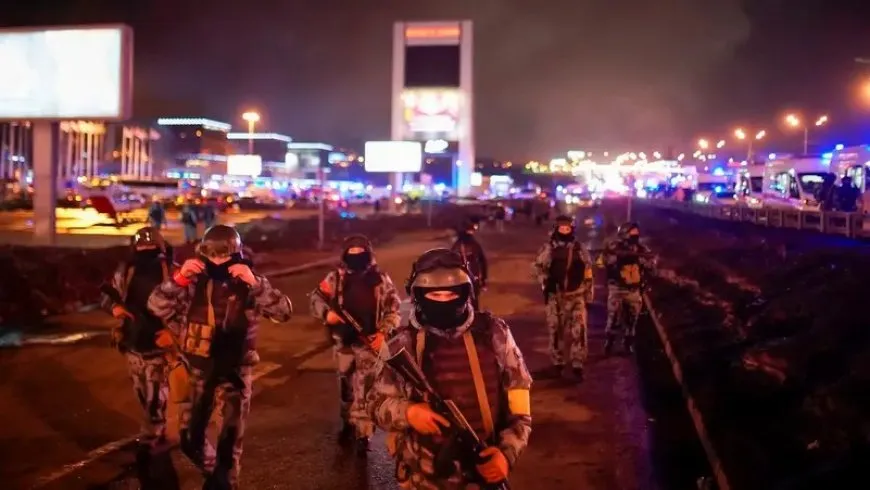 ارتفاع قتلى الهجوم على موسكو لـ 93 واعتقال 11 شخصاً بينهم المهاجمون الأربعة