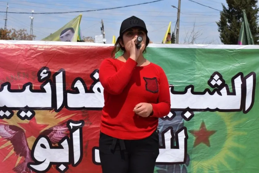 أهالي ناحية صرين يطالبون بالحرية الجسدية للقائد عبد الله أوجلان