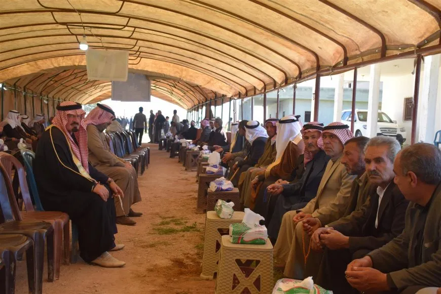 تقديم واجب العزاء لذوي رئيس مجلس قبيلة الجبور