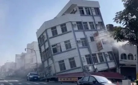 تايوان تتعرض لأقوى زلزال منذ 25 عاماً وتحذير من تسونامي