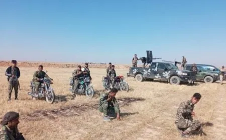 مقتل وإصابة 3 عناصر من "الدفاع الوطني" بانفجار لغم أرضي في بادية الرقة